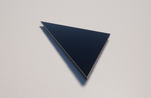Пластина треугольная 150х150х2.5 Ст1-3