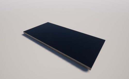 Пластина прямоугольная 150х250х1.5 мм
